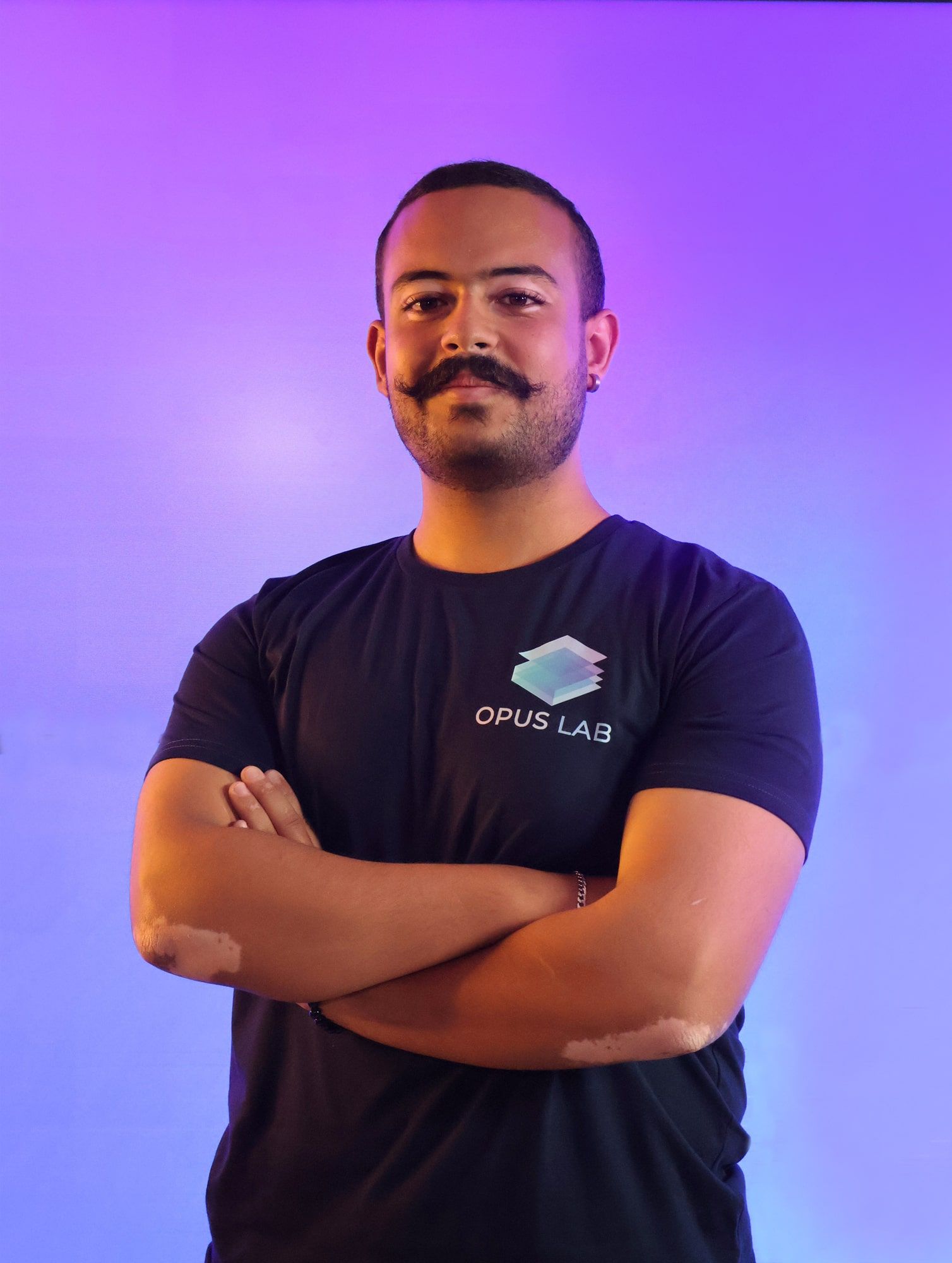 Aziz Lahmer,designer graphique chez Opus Lab